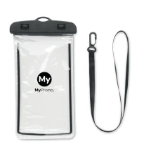 Custodia impermeabile per telefono | PVC | 21x10,8cm | 6,7 pollici | Con laccetto regolabile e staccabile