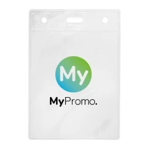 Badgehouder | Plastic | 8,4x11,9cm | Voor sleutelkoorden