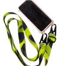 Sublimatie keycord | Polyester | Met telefoonhoes | Breedte: 2,5 mm | Gemaakt in Europa