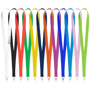 Lanyard | Polyester | Breite: 2 cm | Drehhaken aus Metall | In verschiedenen Farben erhältlich