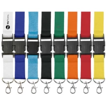 Schlüsselband | Polyester | Sicherheitsclip aus Kunststoff