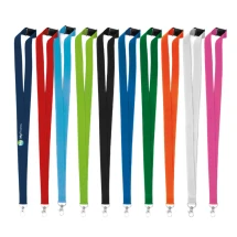 Sleutelkoord | PET | Met metalen haak & veiligheidsonderbreking | 20mm