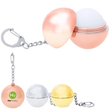 Baume à lèvres | Métal | 28 g | Parfum vanille | SPF15 | Avec porte-clés en métal