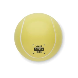 Lippenbalsem | ABS | Vorm van tennisbaldoosje | Smaak: Vanille | SPF10