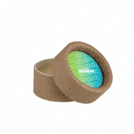 Bálsamo labial | Vegano | Caja de cartón redonda compostable | Ecológico