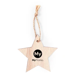 Elegant Christmas ornament | Soft natural wood | 4 designs