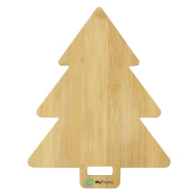 Kitchen cutting board | Soft bamboo | Christmas tree design