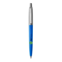 Stylo bille finition rétro | Acier inoxydable | Encre bleue
