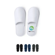 Unisex slippers | Cotton & polyester | One fits all | Comfy padded sole