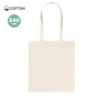 Draagtas | 240g/m2 | 100% katoen | Versterkte handvaten | Max 9kg | Beige