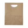 Borsa leggera | 22x27x11cm | 80g/m2 | Carta riciclata | Maniglia e soffietto originali fustellati