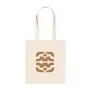 Borsa tote | 100% cotone | Colore naturale | Manici lunghi 70 cm