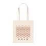 Borsa tote | 100% cotone | Colore naturale | Manici lunghi 70 cm