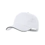 Casquette | Coton brossé 250g/m² | 5 panneaux | Trous d’aération brodés | Fermeture boucle réglable