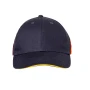 Cappellino | Cotone spazzolato | Disegno della bandiera