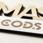 Kerstdecoratie | Hout | Boomdesign | Gemaakt in Europa