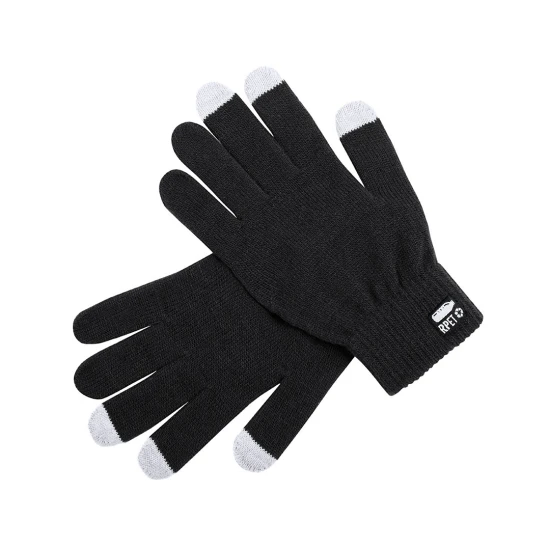 Gloves | RPET | Touchscreen | Black