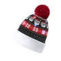 Christmas hat | Soft acrylic | With LED light | Battery included