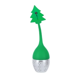 Tea infuser | Silicone & stainless steel | Christmas themed