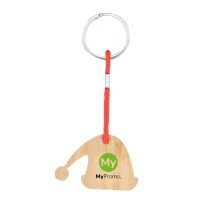 Sleutelhanger | Bamboe | Kerstmotieven | 4 designs