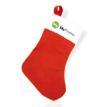 Kerstsok | Polyester | Ophang