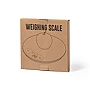 Keukenweegschaal | Bamboe 165 g | Ø19,3 x 1,7 cm | Maximaal 5 kg | Digitaal display
