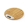 Keukenweegschaal | Bamboe 165 g | Ø19,3 x 1,7 cm | Maximaal 5 kg | Digitaal display