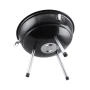 Barbecue | Métal | Ø 36cm | Trous de ventilation, plaque anti-goutte et pieds antidérapants