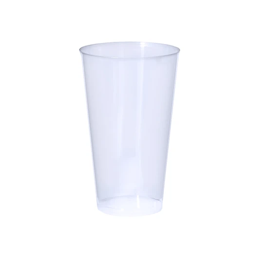 Becher | PP | 450 ml | Transparente Oberfläche | Wiederverwendbar | 