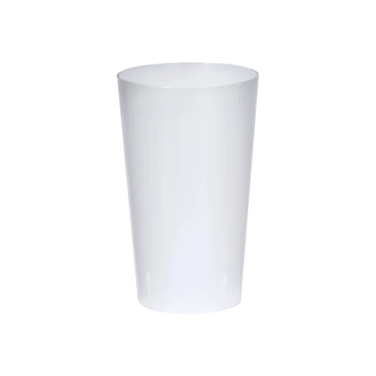 Cup | PP | 330 ml | Translucent finish | Reusable | 