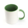 Sublimation mug | Ceramic | 350ml | White mug for sublimation | Colourful handle and interior