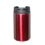 Insulated cup | Stainless steel | 290 ml | Glossy finish | Dispenser lid | Foam-padded base