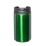 Insulated cup | Stainless steel | 290 ml | Glossy finish | Dispenser lid | Foam-padded base