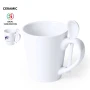 Mug | Ceramic | 350 ml | Spoon in the handle | Sublimation print