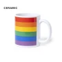 Mug arc-en-ciel | Céramique | 370ml | Dans boîte individuelle