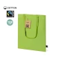 Tote bag | Coton 180 g/m² | Anses de 70 cm | Finition cousue | Certifié Fairtrade | Capacité max. 6 kg