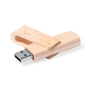 OTG USB-Stick | Holz | 16GB | Drehclip