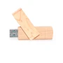 OTG USB-Stick | Holz | 16GB | Drehclip