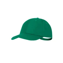 Casquette | rPET | 6 panneaux | Protection UV50 | Fermeture à boucle | Impression en quadrichromie