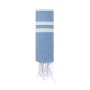 Pareo asciugamano | Cotone e poliestere 150g/m² | Con frange | Ricamabile