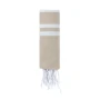 Pareo asciugamano | Cotone e poliestere 150g/m² | Con frange | Ricamabile