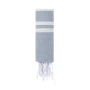 Pareo asciugamano | Cotone e poliestere 150g/m² | Con frange | Ricamabile