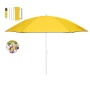 Foldable beach umbrella | Nylon & fiberglass | ⌀160 cm | Wind resistant | UV protection