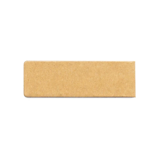 Bookmark Jofry | Recycled cardboard | 2 x 6 x 0.2 cm | 4 gr. | Eco friendly | Natural
