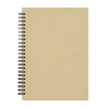 A5 Notizbuch | Recycelter Karton | Hardcover | 80 linierte Blätter | Monatsplaner | Nachhaltig