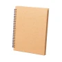A5 Spiral-Notizbuch | 80 Seiten | Recycelter Karton