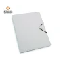 Folder | Resistant recycled cardboard | Elastic band closure | Incl. flap pocket and pen holder