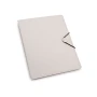 Folder | Resistant recycled cardboard | Elastic band closure | Incl. flap pocket and pen holder