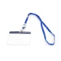 Badge lanyard | Polyester & PVC | 58 cm | Carabiner closure
