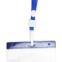 Badge lanyard | Polyester & PVC | 58 cm | Carabiner closure